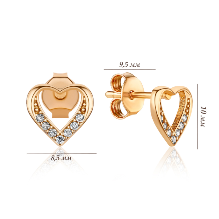 Золоті сережки. Артикул F-2804-E/01/1