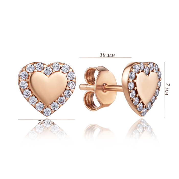 Золоті сережки. Артикул F-2808-E/01/1