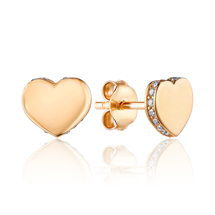 Золотые серьги. Артикул F-2848-E/01/1