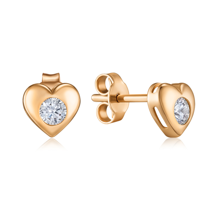 Золотые серьги. Артикул F-858-E/01/1