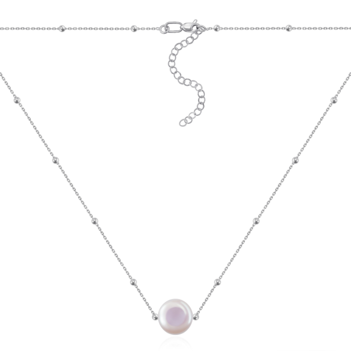 Золоте кольє з перлиною. Артикул F-K-2509-K/02/21055