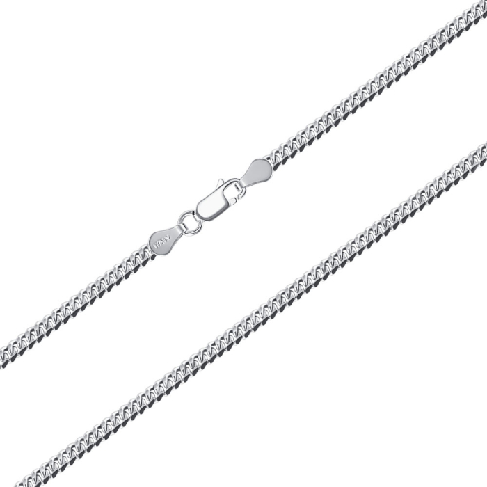 Срібний ланцюжок. Артикул 08 BOMBE-1-L/12