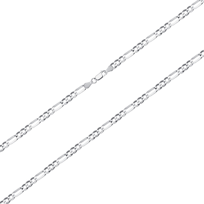 Срібний ланцюжок. Артикул 073 S. FLAT-5-L/12