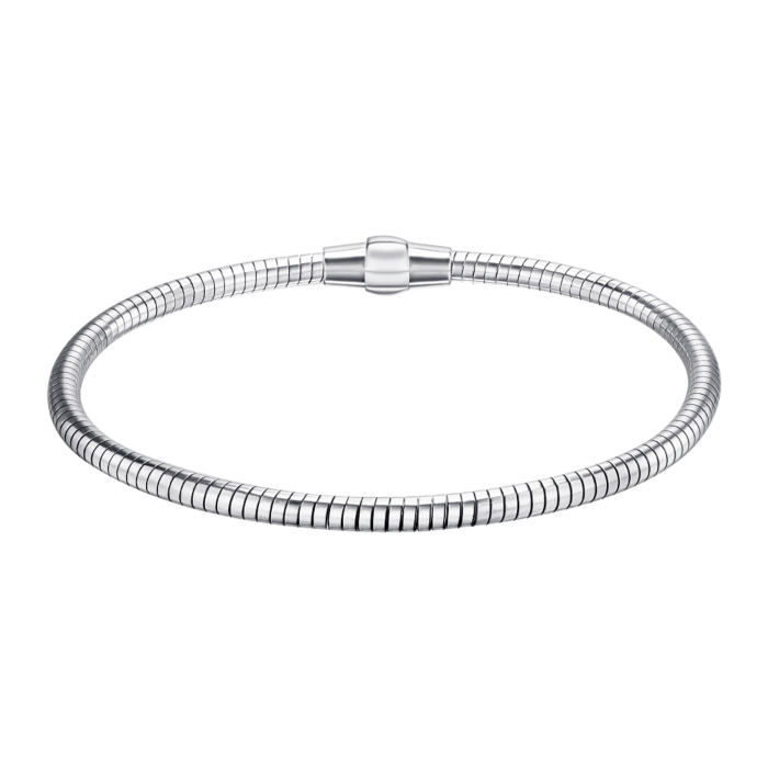 Серебряный браслет без вставки. Артикул BTBXD000045-B/12