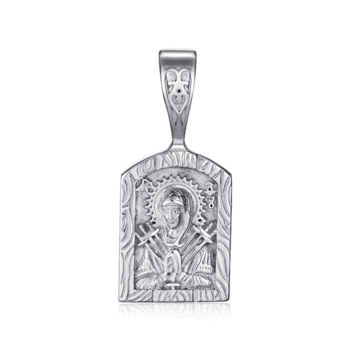 Срібна підвіска-ладанка. Артикул 31561/12/1