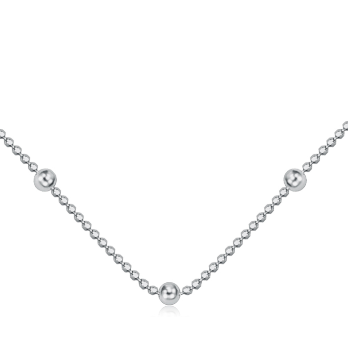 Серебряное колье FN3172