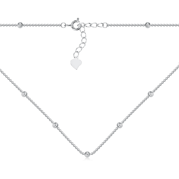 Серебряное колье FN3172