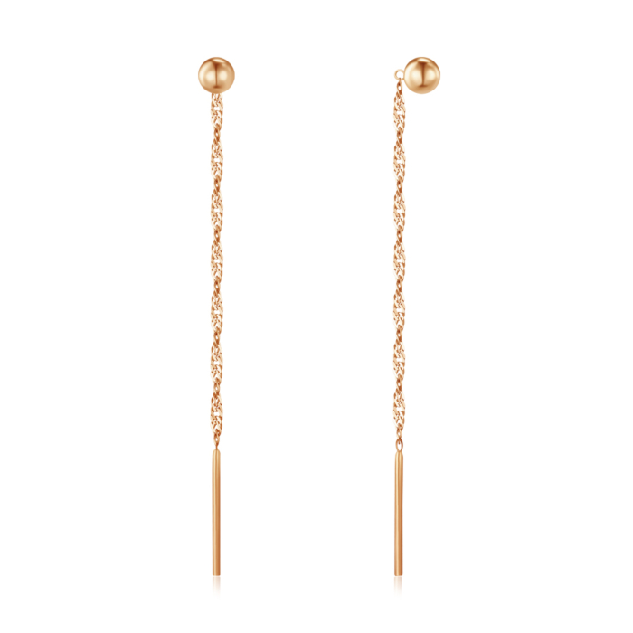 Золотые серьги. Артикул G-1594-E/01