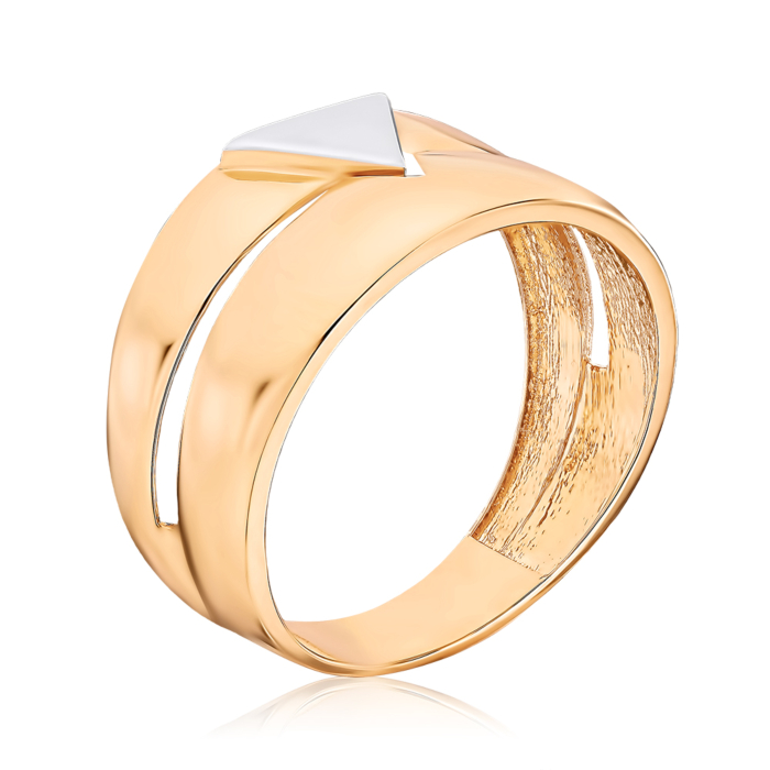 Золотое кольцо без вставки G-1646-R/01