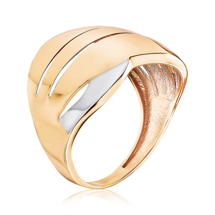 Золотое кольцо без вставки G-1647-R/01