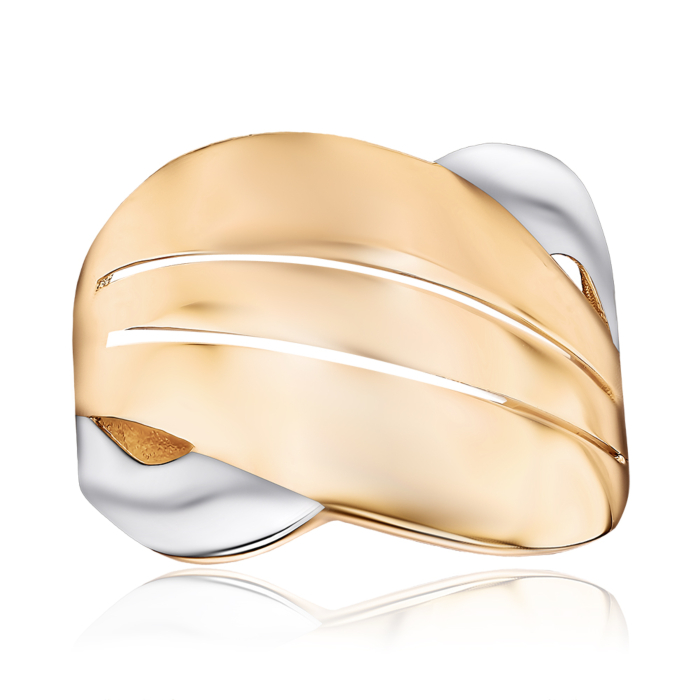 Золотое кольцо без вставки G-1647-R/01