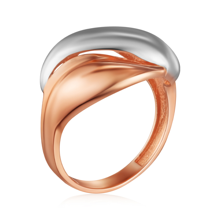 Золотое кольцо без вставки. Артикул G-1648-R/01