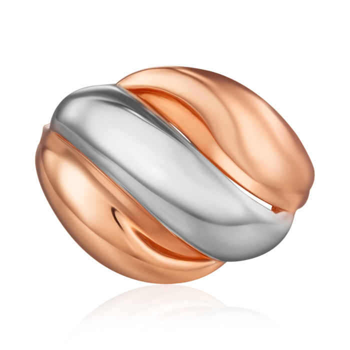 Золотое кольцо без вставки. Артикул G-1648-R/01