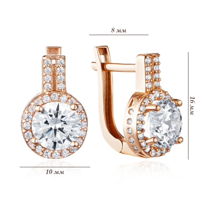 Золоті сережки. Артикул G-1649-E/01/1