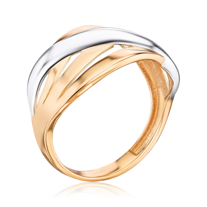 Кольцо из красного золота без вставки G-1686-1-R/01