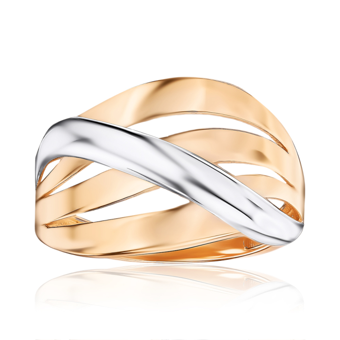 Кольцо из красного золота без вставки G-1686-1-R/01