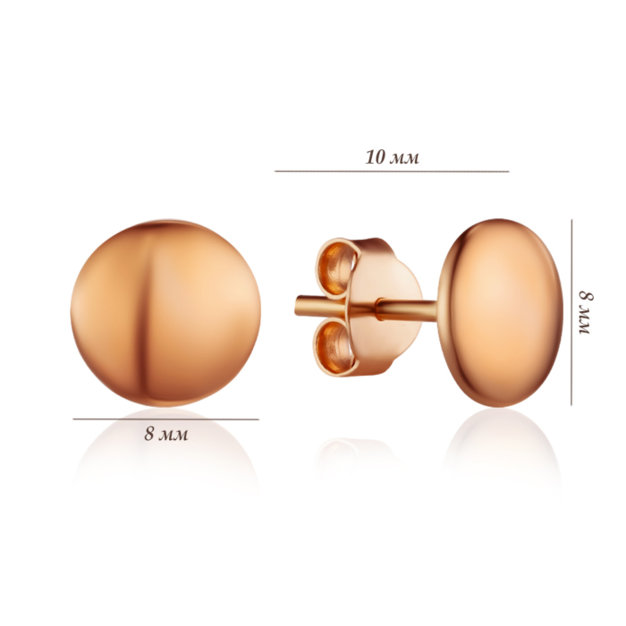 Золоті пусети. Артикул G-2500-E/01