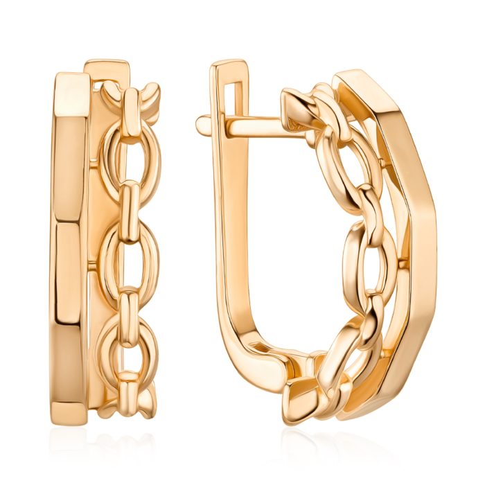 Золотые серьги. Артикул G-2863-E/01