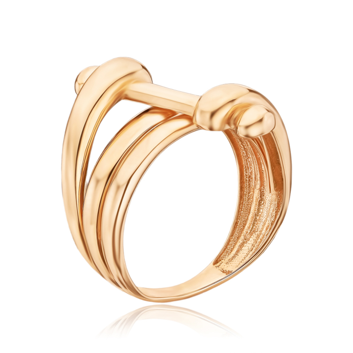 Золота каблучка без вставки G-3287-R/01