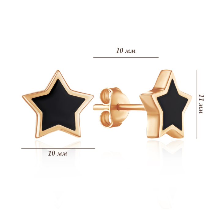 Золотые серьги. Артикул G-3302-E/01/1176