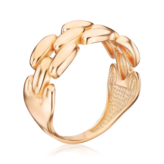 Золотое кольцо без вставки G-3429-R/01