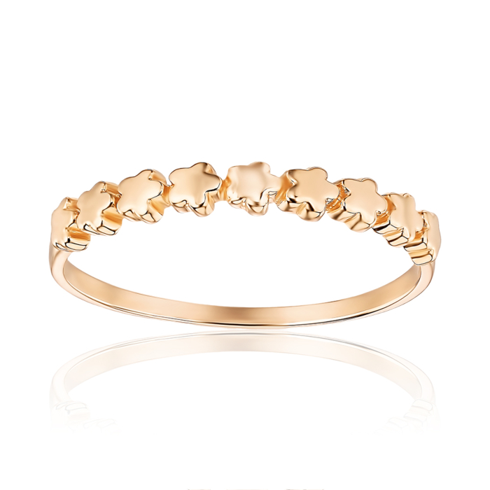 Золота каблучка без вставки G-3966-R/01