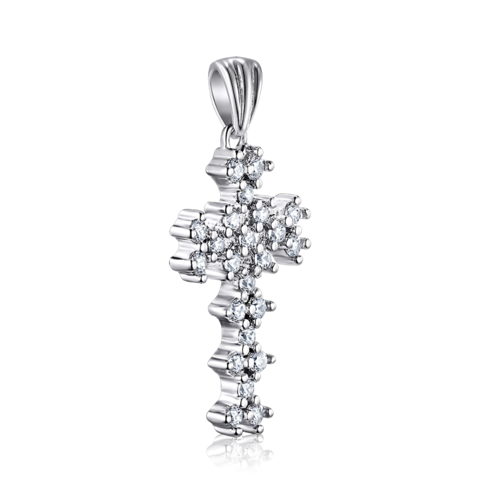 Срібний хрестик. Артикул G00023-P/12/1