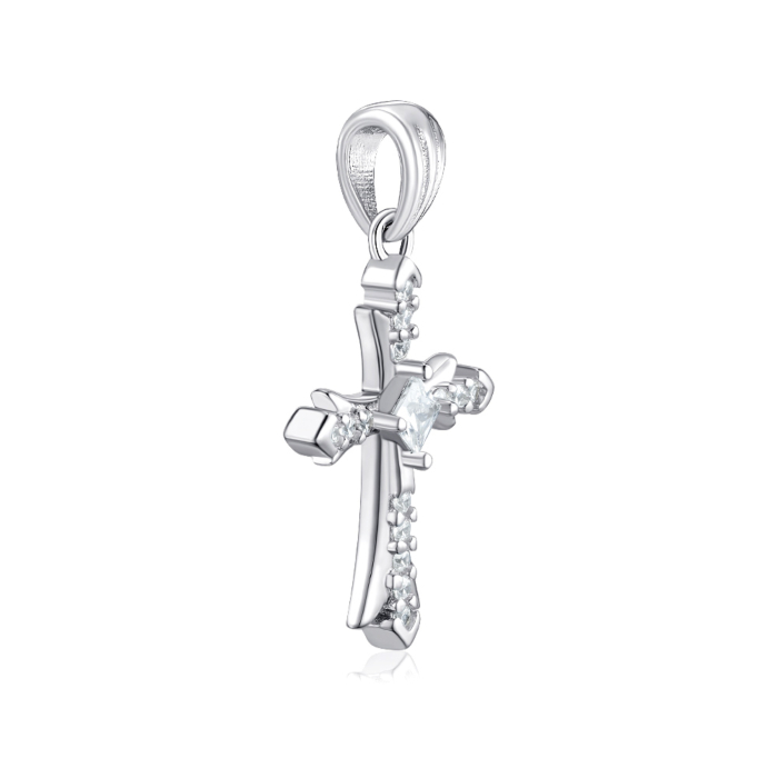 Срібний хрестик. Артикул G00040-P/12/1
