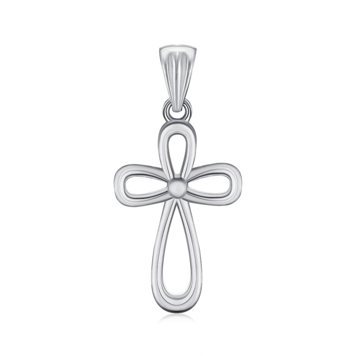 Срібний хрестик G00059-P/12