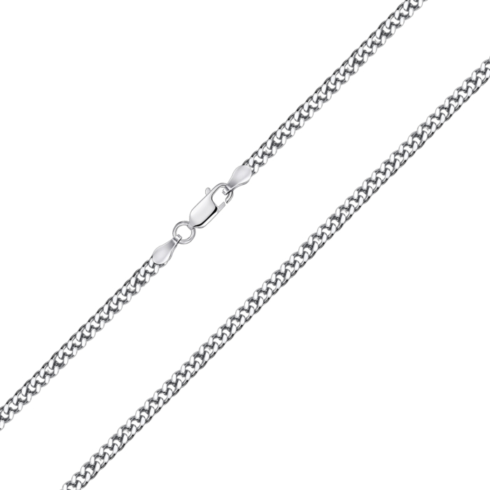 Серебряная цепочка Гурмет GDE 080 ROD-L/12