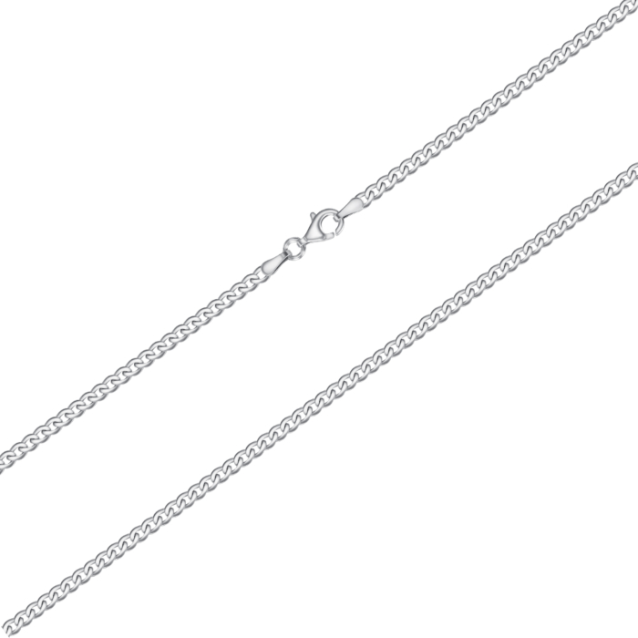 Срібний ланцюжок. Артикул GDFLTE 080 Rod-L/12