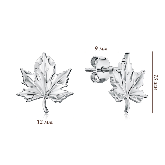 Серебряные серьги GE13366B-E/12