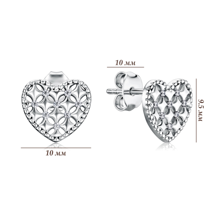 Срібні сережки GE14561A-E/12/1
