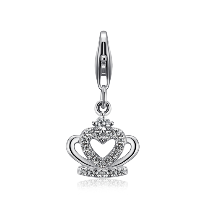 Срібна підвіска з фіанітами. Артикул GP01700A-P/12/1