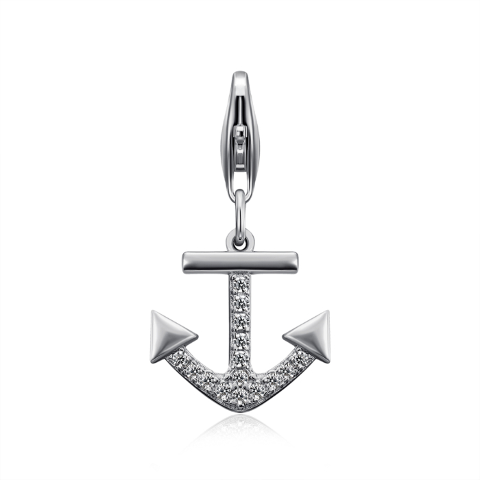 Срібна підвіска з фіанітами. Артикул GP01734A-P/12/1