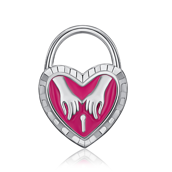 Срібна підвіска з емаллю. Артикул GP01771A-P/12/849