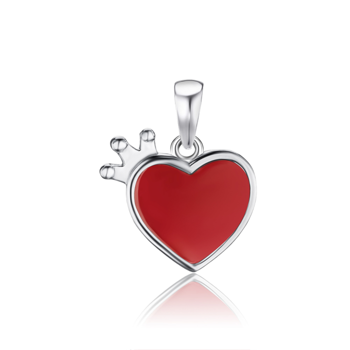 Серебряная подвеска с эмалью GP01816A-P/12/4608