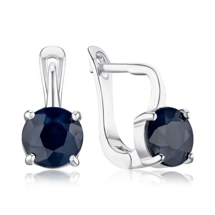 Срібні сережки. Артикул GRE1312-E/12/8803