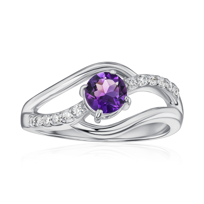 Серебряное кольцо. Артикул GRE1986-R/12/5762