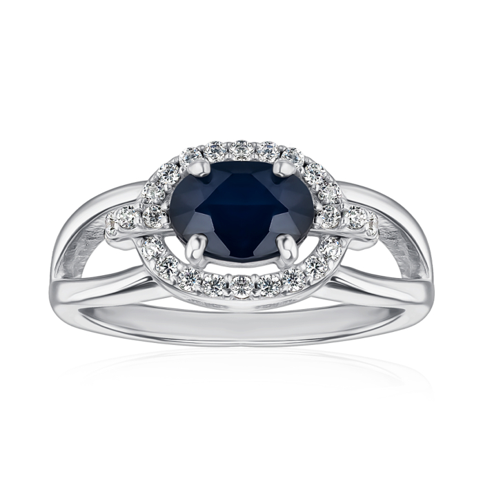 Серебряное кольцо. Артикул GRE2230-R/12/8367