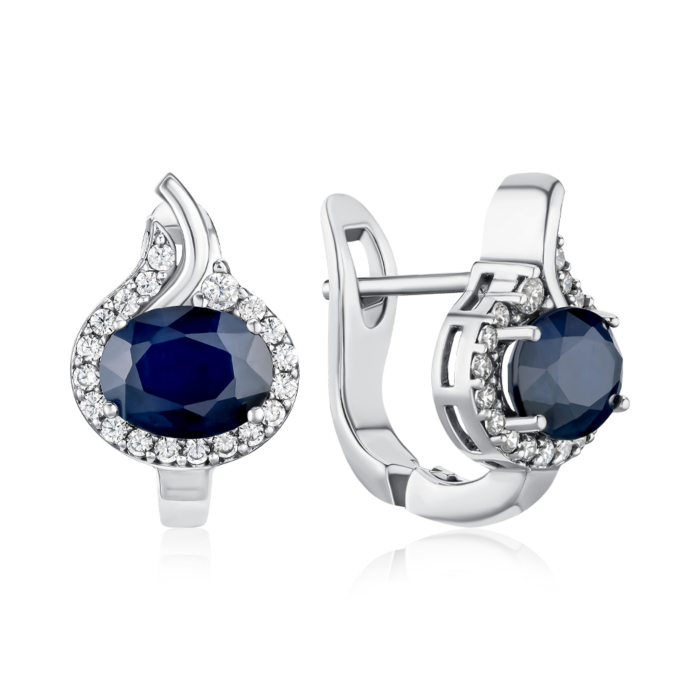 Срібні сережки. Артикул GREP1754-E/12/8387