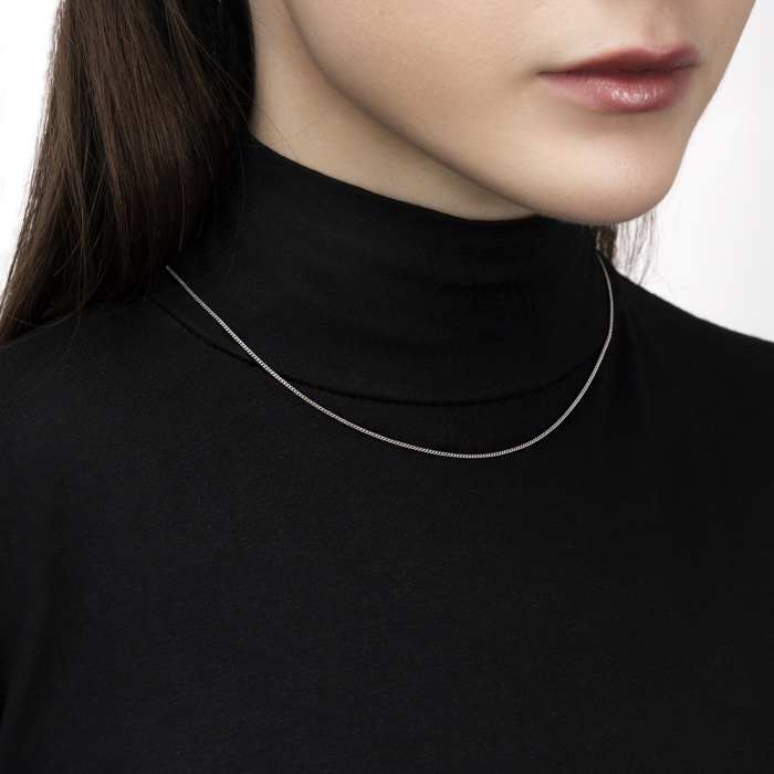 Срібний ланцюжок. Артикул GSD 030 Rod-L/12