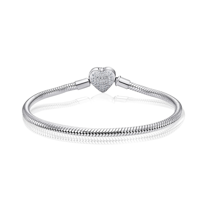 Срібний браслет. Артикул HC-154-18CM-S-B/12/1