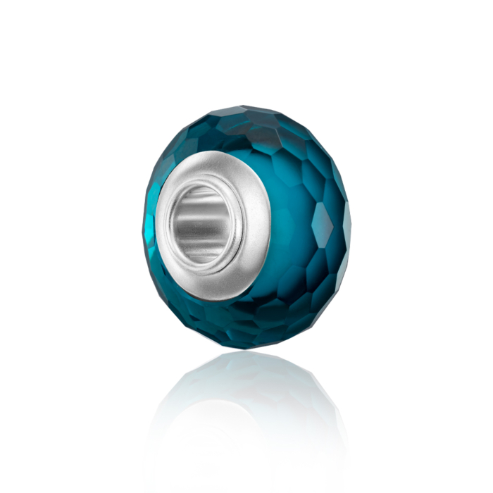 Срібна намистина-шарм. Артикул HGPL-087-P/12/4661