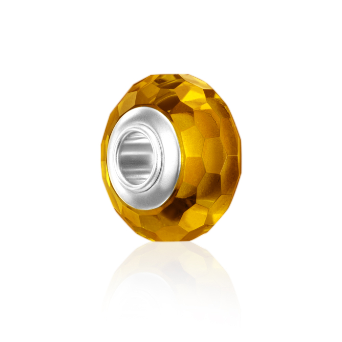 Срібна намистина-шарм. Артикул HGPL-097-P/12/4664