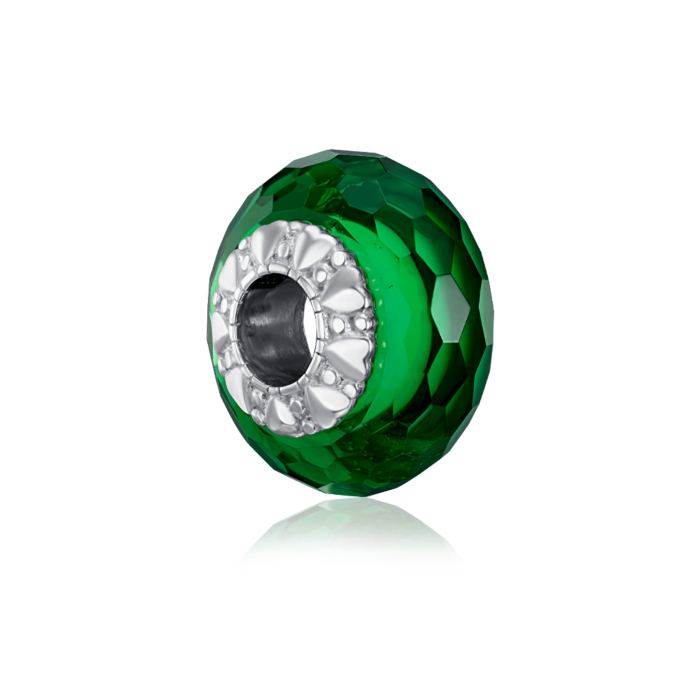 Срібна намистина-шарм. Артикул HGPL-103-D-G-P/12/4653