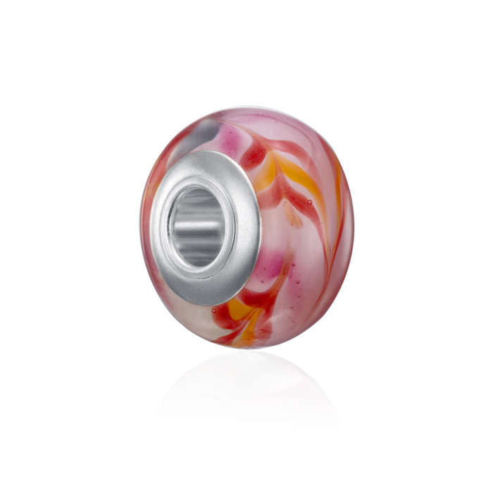 Срібна намистина-шарм. Артикул HGS-1094-P/12/4652