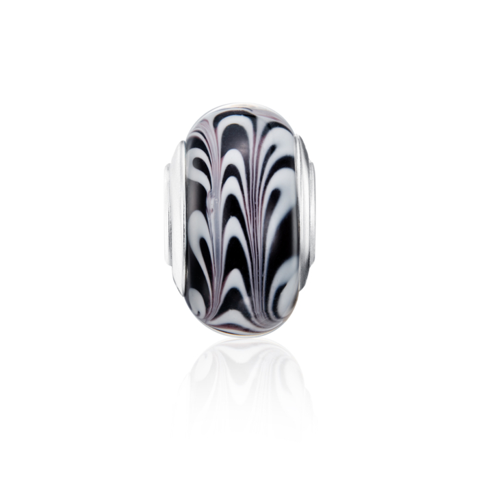 Срібна намистина-шарм. Артикул HGS-759-P/12/4647