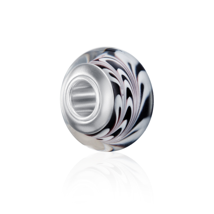 Срібна намистина-шарм. Артикул HGS-759-P/12/4647