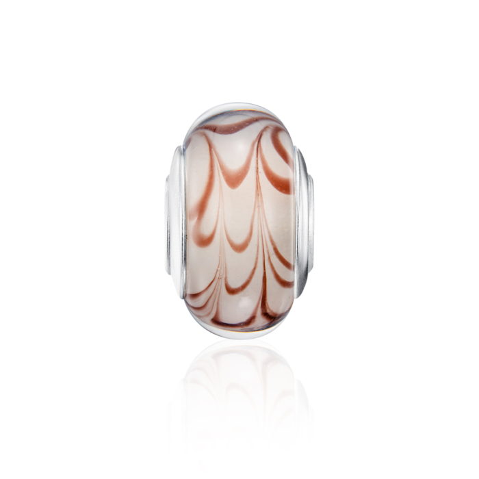 Срібна намистина-шарм. Артикул HGS-760-P/12/4647